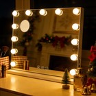 Hollywood Vanity Mirror With Lights 58  46cm 15 Bulbs Led 3-color Touch Dimmable