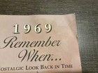 Rare Original Remember When Kardlets Year 1969