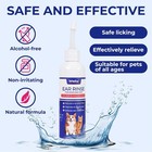 Ear Cleaner For Dog   Cat  Dog Ear Wash For Itch Relief   Soothing Inflammation