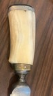 Antique 18thc Indo Persian Kard Dagger Gold Koftgari Armor Piercing Tip 14   