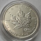  rare Double Date  1999 2000 Maple Leaf Millennium Privy 1oz Ag9999 Limited Mint