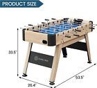 54 x26  Foosball Table Full Size Soccer Table For Kids adult Indoor Game Sport 