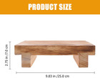 Wood Footstool Bathroom Wood Stool Elderly Footrest Stool Portable One Step Stoo