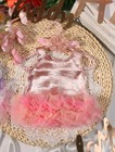 Newborn Ruffle Dress Photography Prop Sets With Headband  Voguenotion Apparel
