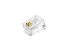 Monoprice 6p4c Rj11 Plug  50 Pieces pack  For Stranded Wire Round Phone Cables