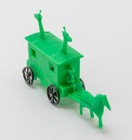 Vintage Western Circus Animal Caged Wagon Horse Pulled West Germany 1960s