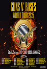 Guns N Roses 2026 World Tour Poster Multiple Size Guns N Roses Wall Art Fan Gift