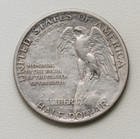 1925 Stone Mountain Memorial Commemorative Silver Half Dollar 50c Coin  h89