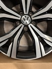 18    Volkswagen Vw Passat Wheel Rim Genuine Factory Oem 18x8 Black Machined 20-22