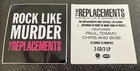 The Replacements Rock Like Murder Stickers  2  From Live At Maxwell   s 1986 Promo