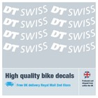 Dt Swiss Bike Wheel Decals Plus Free Frame Protectors  23 Pack  - 18 Colours