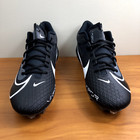 Nike Vapor Edge Elite 360 2 Football Cleats Black White Da5457-010 Size 12