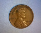 1941 Lincoln Cent  Defective Planchet    split retained Lamination     us Error Coin