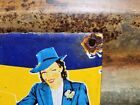 Vintage Pepsi Cola Porcelain Sign Soda Pop Beverage Ice Cooler Restaurant Drink