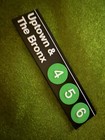 Uptown Bronx Subway Sign Replica 4 5 6 Train Nyc Mta New York Green
