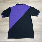 Vintage Cracker Barrel 500 Nascar Purple Black Polo Mens Size Large