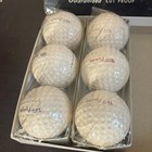Nos Vintage Tru Power Golf Ball Case Box 2 Sleeve 6 Balls Antique Old Usa