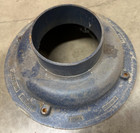 Zurn Z101-6nh-w2 - Cast Iron Roof Drain W 2  Overflow Ring No Dome  6  Nh Outlet