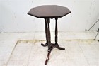 Vintage English Tilt Top Window Table - Mahogany