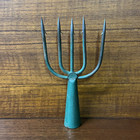 Vintage 5 Tined Iron Fishing Spear   Ice Fishing Frog Gig