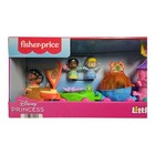 Fisher-price Little People Disney Princess Parade Figure   Vehicle Set  16pc