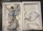 Vintage Homco Masterpiece Porcelain The Ascension Jesus Statue New W  Base   Box