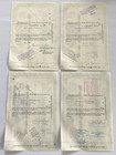 1970 s The Great Atlantic   Pacific Tea Company Stock Share Notes Set Of 4