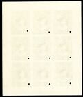 British India 1900 Indore Halkar State Stamp Imperf Sheet Specimen Mint N184