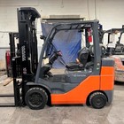 2020 Toyota 8fgcu30 6000lb Used Forklift Triple Mast Sideshift 3968 Hours