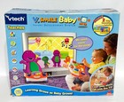 Vtech V Smile Baby Tv Infant Development System W Barney 2 Cartridges 80-069020