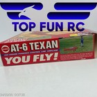 Cox At-6 Texan Airplane     Vintage Red Box Version Cox Gas Powered Thimble-drome