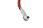 36  Inches Genuine Leather Motorcycle Get Back Whip For Handlebar With Skulls