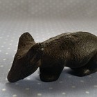 Antique Vintage Style Cast Iron Mouse Rat Paper Weight  5   Long