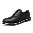 Men s Sport Waterproof Golf Spike Sneaker Outdoor Soft Walking Leather Golf Shoe