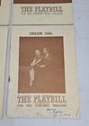 4 X Playbills 1940 s Original Oklahoma  Over Twenty One  Dream Girl  Jacobowski 