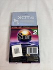 Tdk Mp Premium 8mm 120 Minute Video Camcorder Tape 2-pack New Sealed