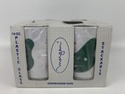 Morgan Golf Barware Vintage 19th Hole Set Of 4 Cups Plastic White Made In Usa
