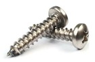  10 Sheet Metal Screws - 316 Stainless Steel Phillips Pan Head - Select Length