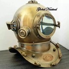 Vintage Mark V Deep Sea Diving Helmet 18  Nautical Marine Diver Replica Decor Gi