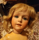 Beautiful Htf Antique German Gebruder Heubach 13  Bisque Head 7711 Doll C 1912