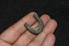 Genuine Ancient Roman Bronze Amulet Ornament With Earthly Encrustation
