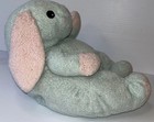 Ty Baby Blue Pink Bunny Rabbit Plush Bunnybaby Rattle 1999 Stuffed Animal Lovey