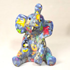 Cute Elephant Piggy Bank Ceramic Animal Coin Bank Kids Room Decor Gift