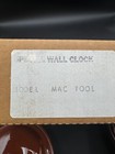 New Old Stock Vintage Mac Tools 12  Wall Clock From Late 70 s
