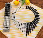 Japan Seed-bead Bead Woven Choker Necklace Collar Statement Necklace