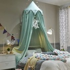 Baby Room Decoration Balls Mosquito Net Curtain Canopy Round Crib Netting Tent 