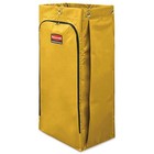Rubbermaid Commercial 1966881 34 Gal 17 5  X 33  Cleaning Cart Bag - Yel New