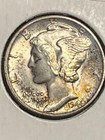 1944 D Mercury Dime Unc Bu Gem
