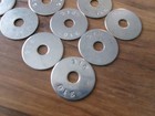 15 New 3 8  X 1-1 2  Fender Washers Large Diameter 316 Stainless Steel