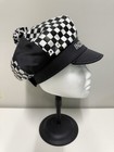Vintage Indianapolis Racing Hat Checkerboard Hook Loop Adj Cap Court 15 Indy 500